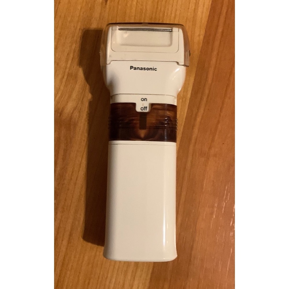 Panasonic Lady Whisk Wet Dry Shaver ES170 Vintage Battery Operated Womans Shaver